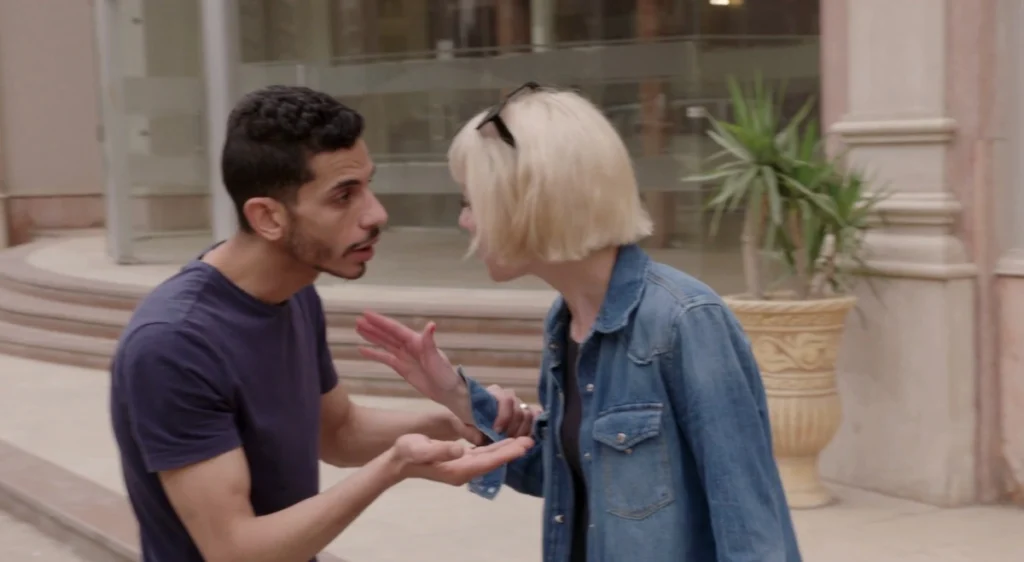 Nicole and Mahmoud Fight