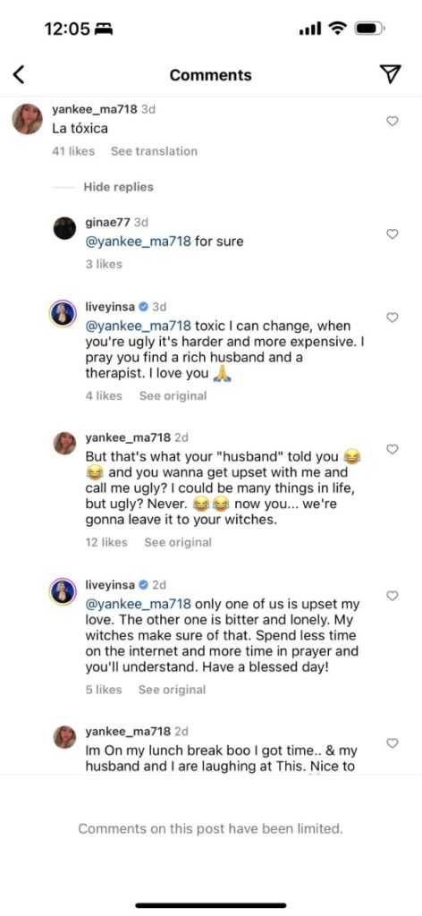 Daniele calls fan ugly