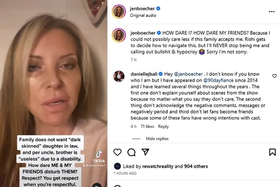 Danielle Jbali's advice to Jen Boecher