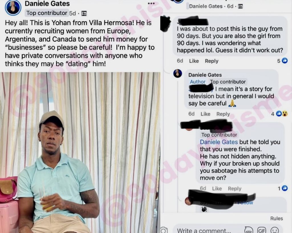 Daniele exposes Yohan's international love scam