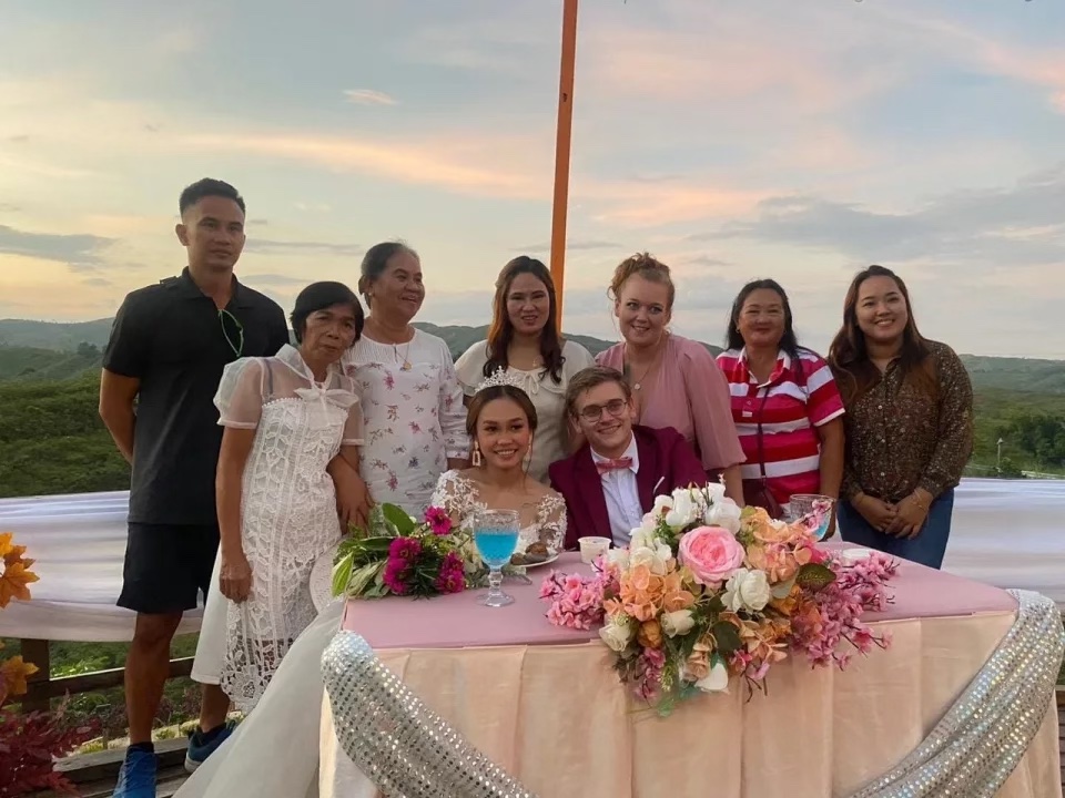 Brandan and Mary married