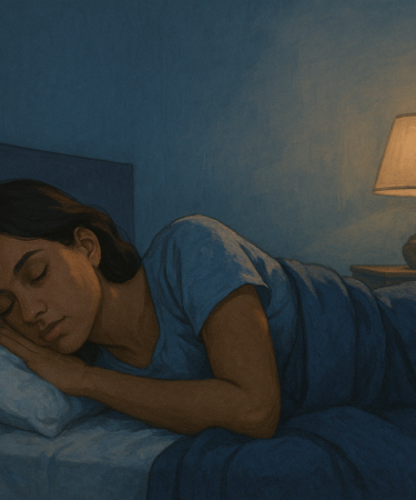 SLEEPING ON LEFT SIDE
