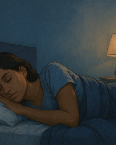 SLEEPING ON LEFT SIDE