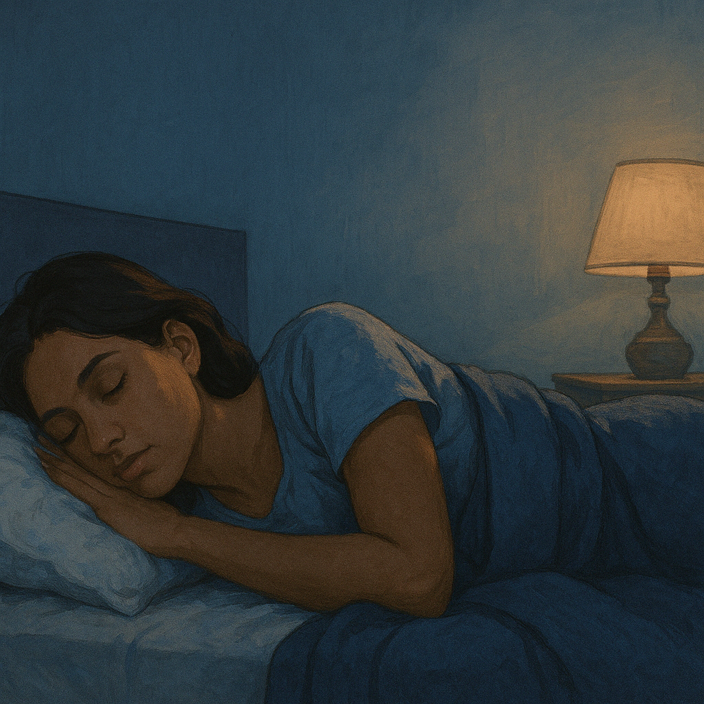 SLEEPING ON LEFT SIDE